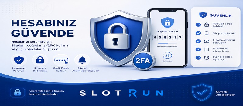 Slotrun Hesap Güvenliği — İki Adımlı Doğrulama Ayarı