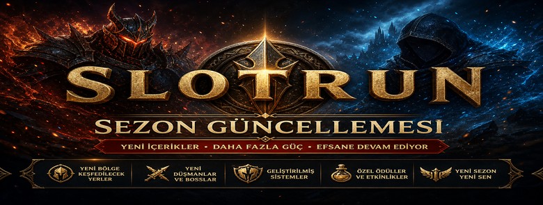 Slotrun Büyük Güncelleme Haberi