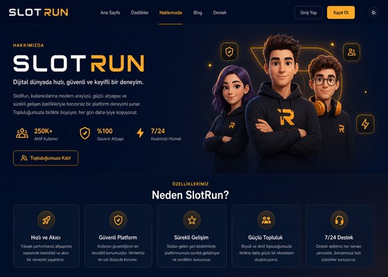 Slotrun Platform Görünümü