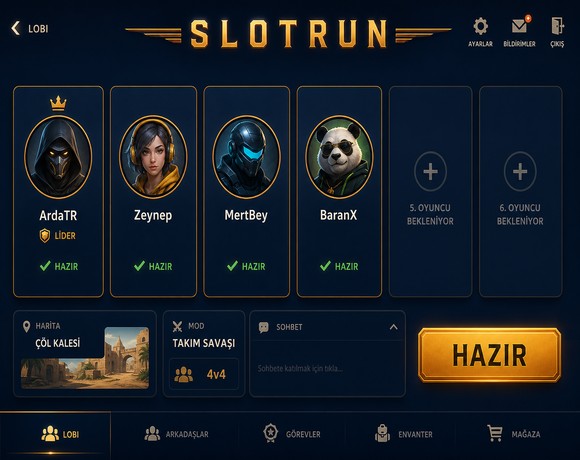 Slotrun Platform Ekran Görüntüsü