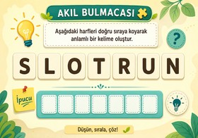Slotrun Bulmaca ve Zeka Oyunu